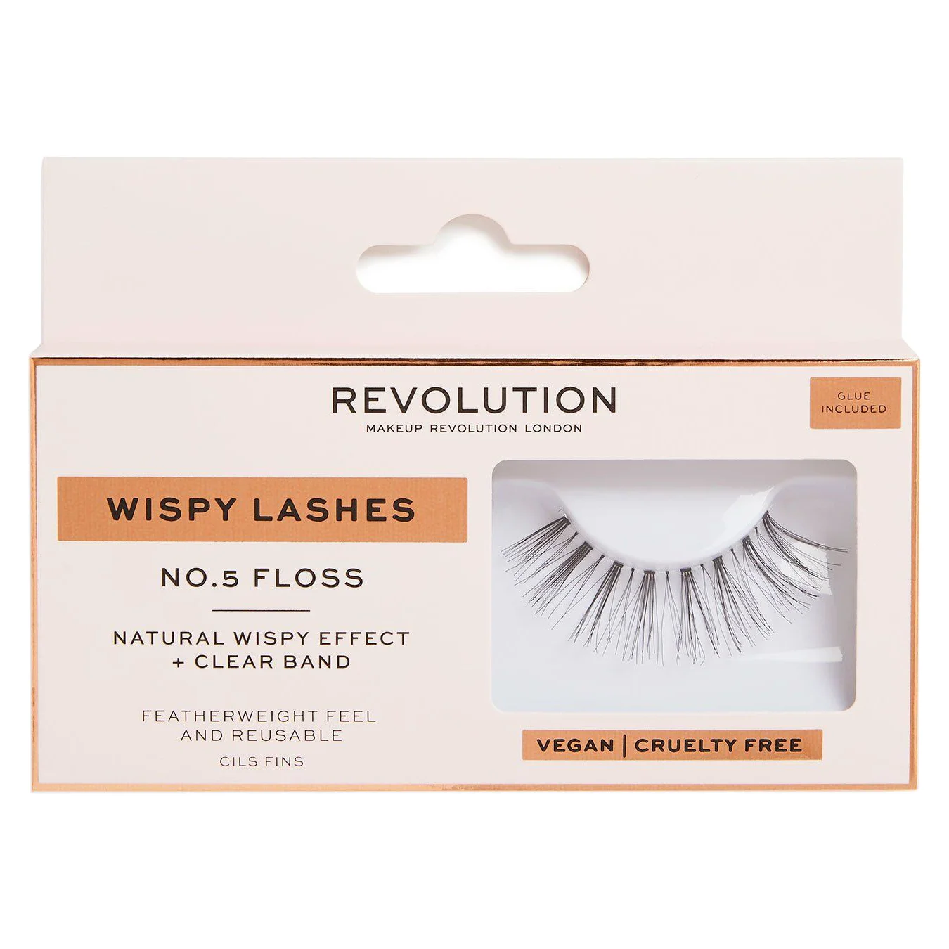 Φωτογραφία προϊόντος: Makeup Revolution Wispy Lashes - No.5 Floss
