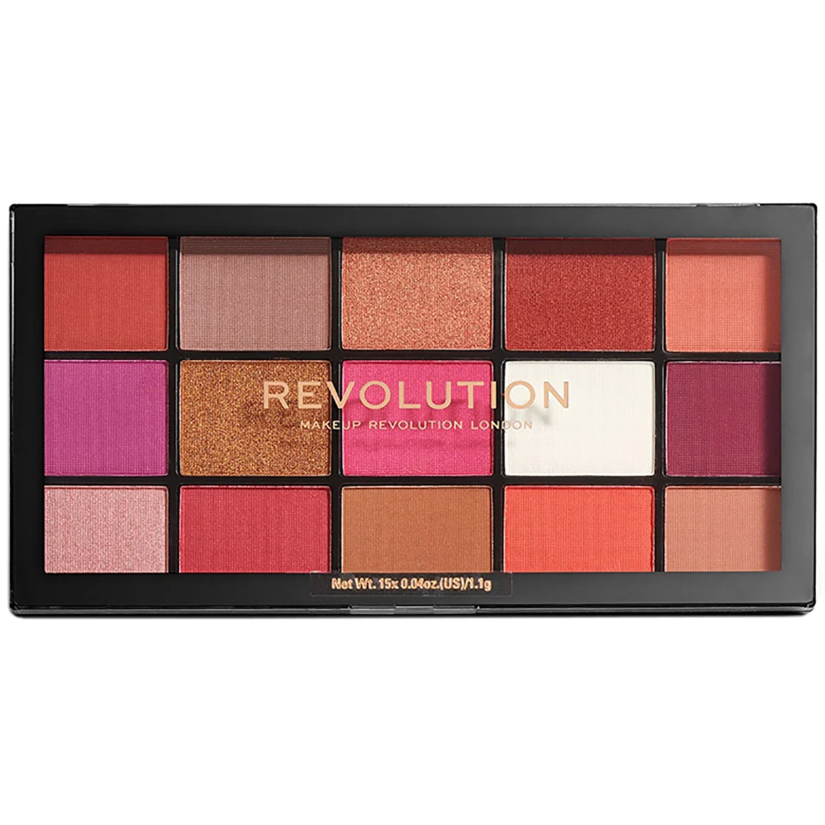 Φωτογραφία προϊόντος: Makeup Revolution Reloaded Eyeshadow Palette - Red Alert (16,5gr)