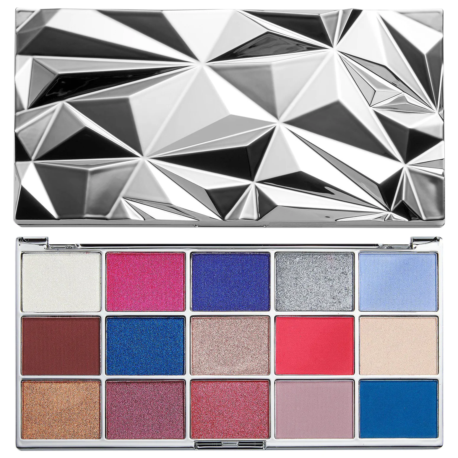 Φωτογραφία προϊόντος: Makeup Revolution Glass Eyeshadow Palette - Mirror (16,5gr)