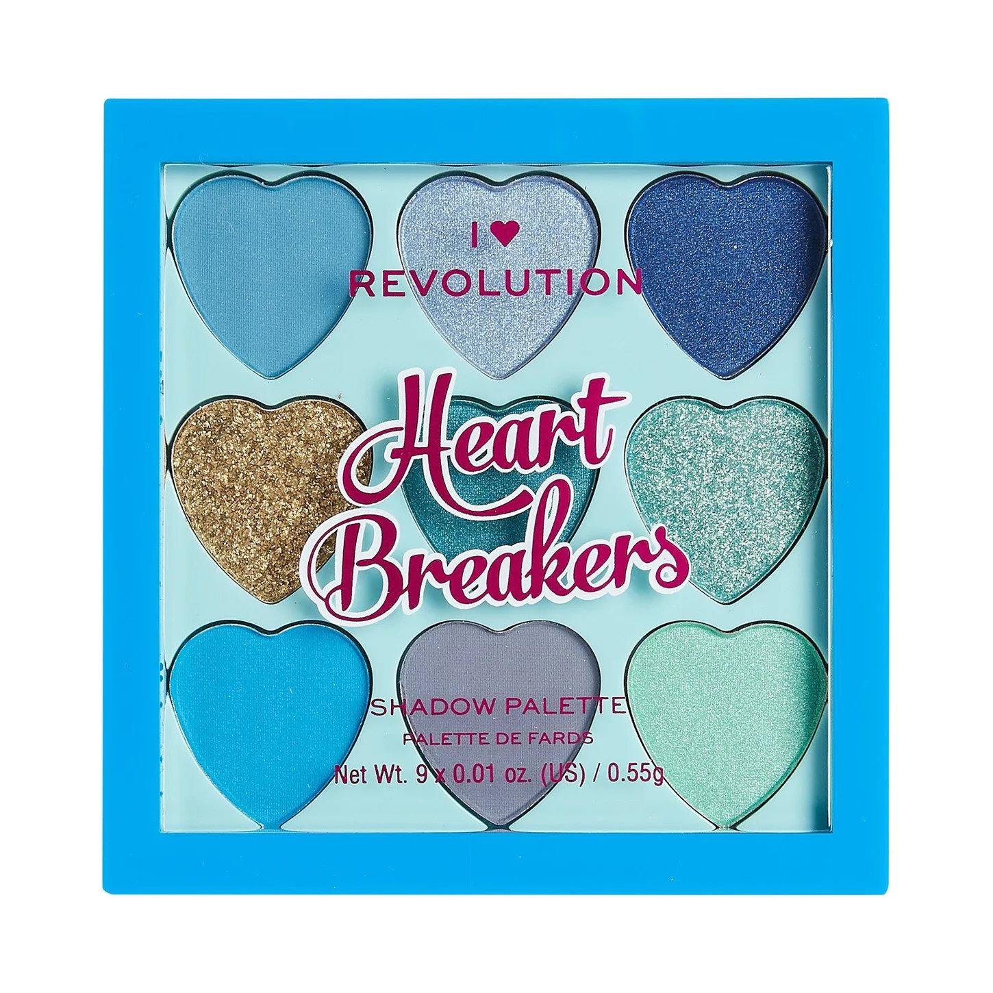 Φωτογραφία προϊόντος: Makeup Revolution I Heart Revolution Heartbreakers Eyeshadow Palette - Daydream (5gr)