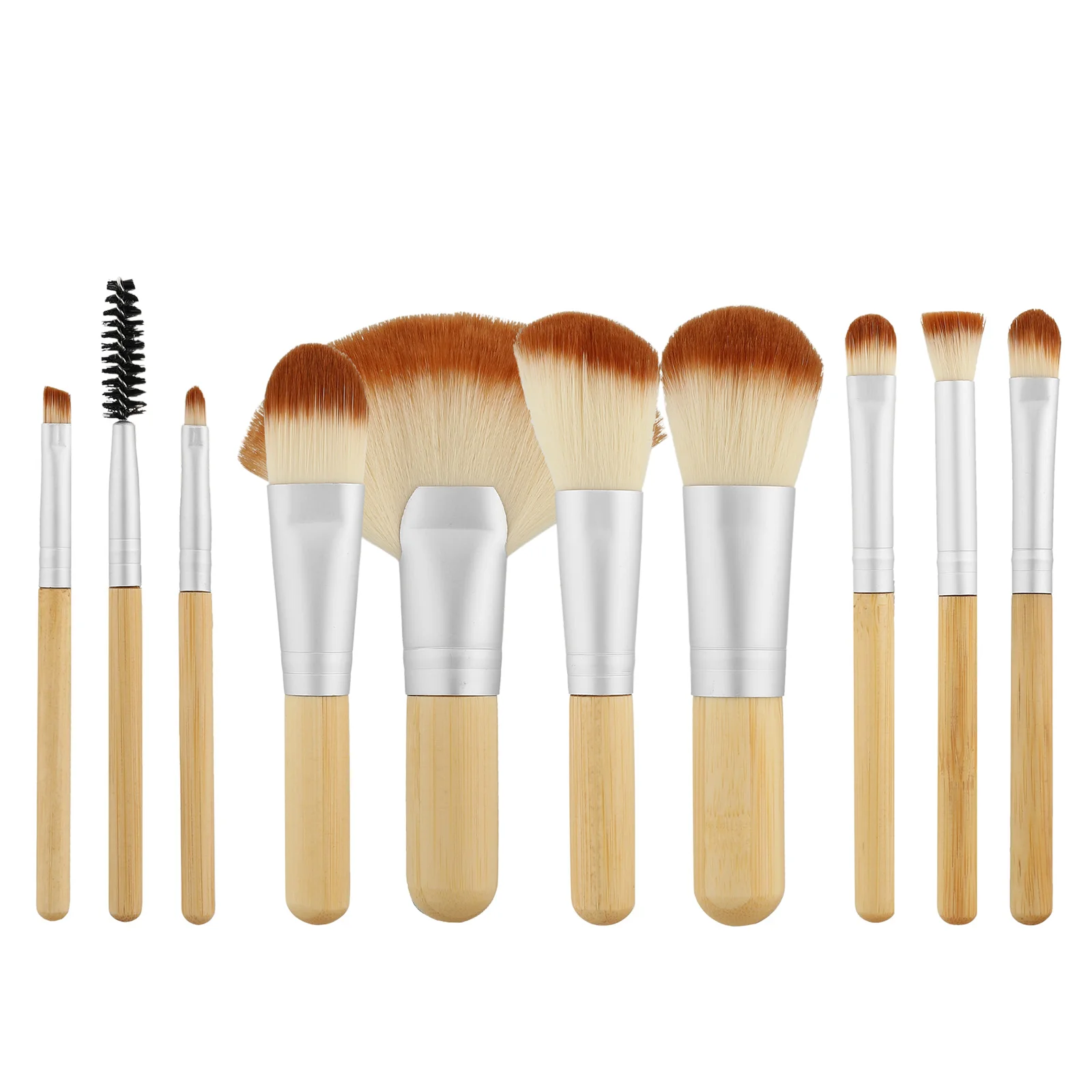 Φωτογραφία προϊόντος: Tools For Beauty 10Pcs Bamboo Makeup Mini Brush Set
