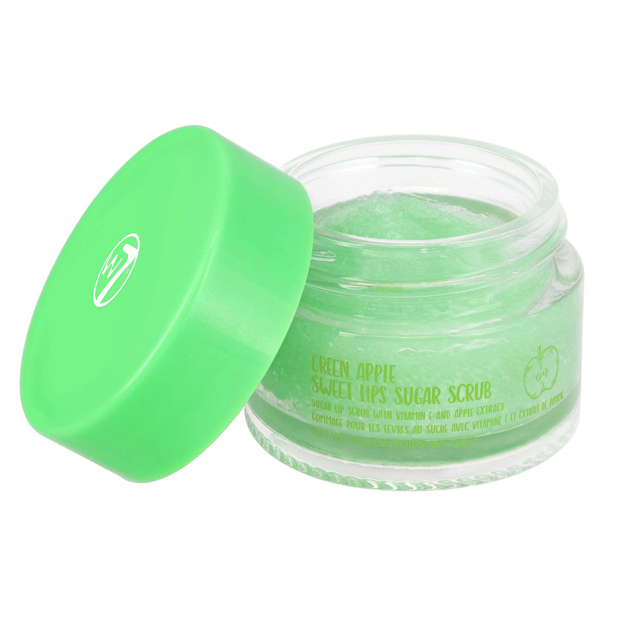 Φωτογραφία προϊόντος: W7 Cosmetics W7 Sweet Lips Sugar Scrub - Green Apple (15gr)