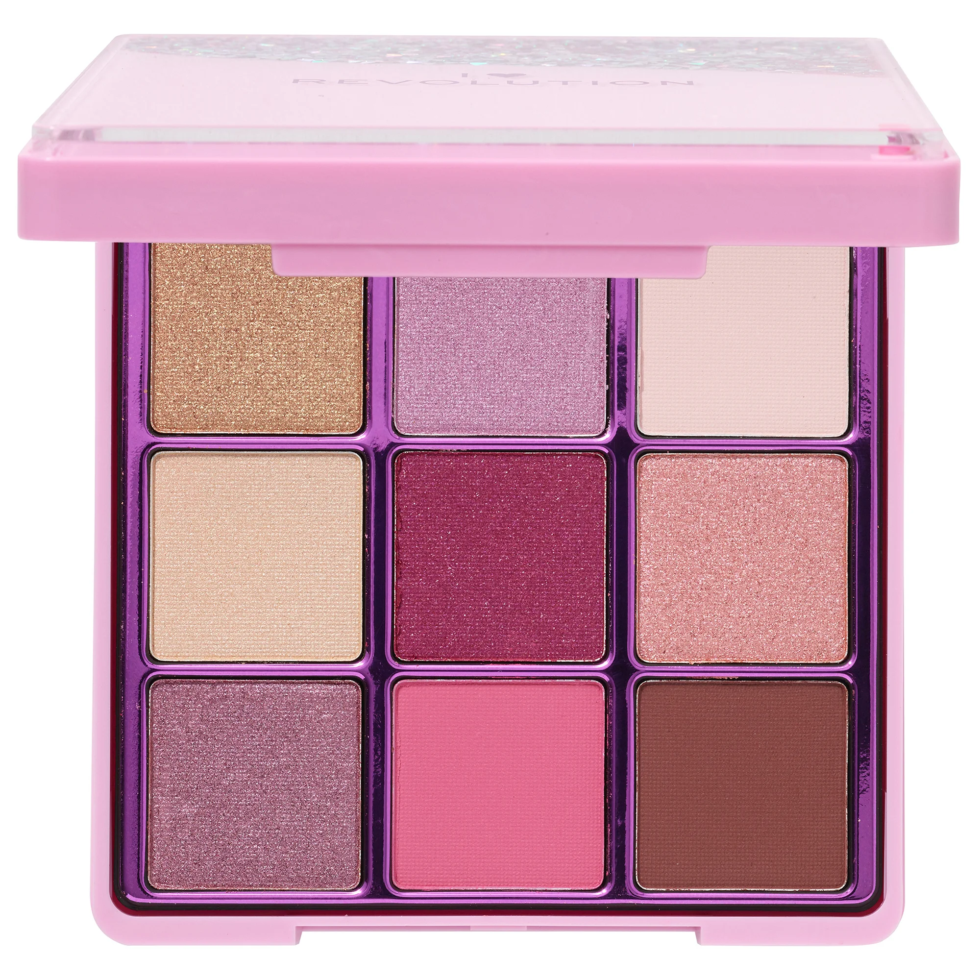 Φωτογραφία προϊόντος: Makeup Revolution I Heart Revolution One True Love Glitter Palette (13,5gr)