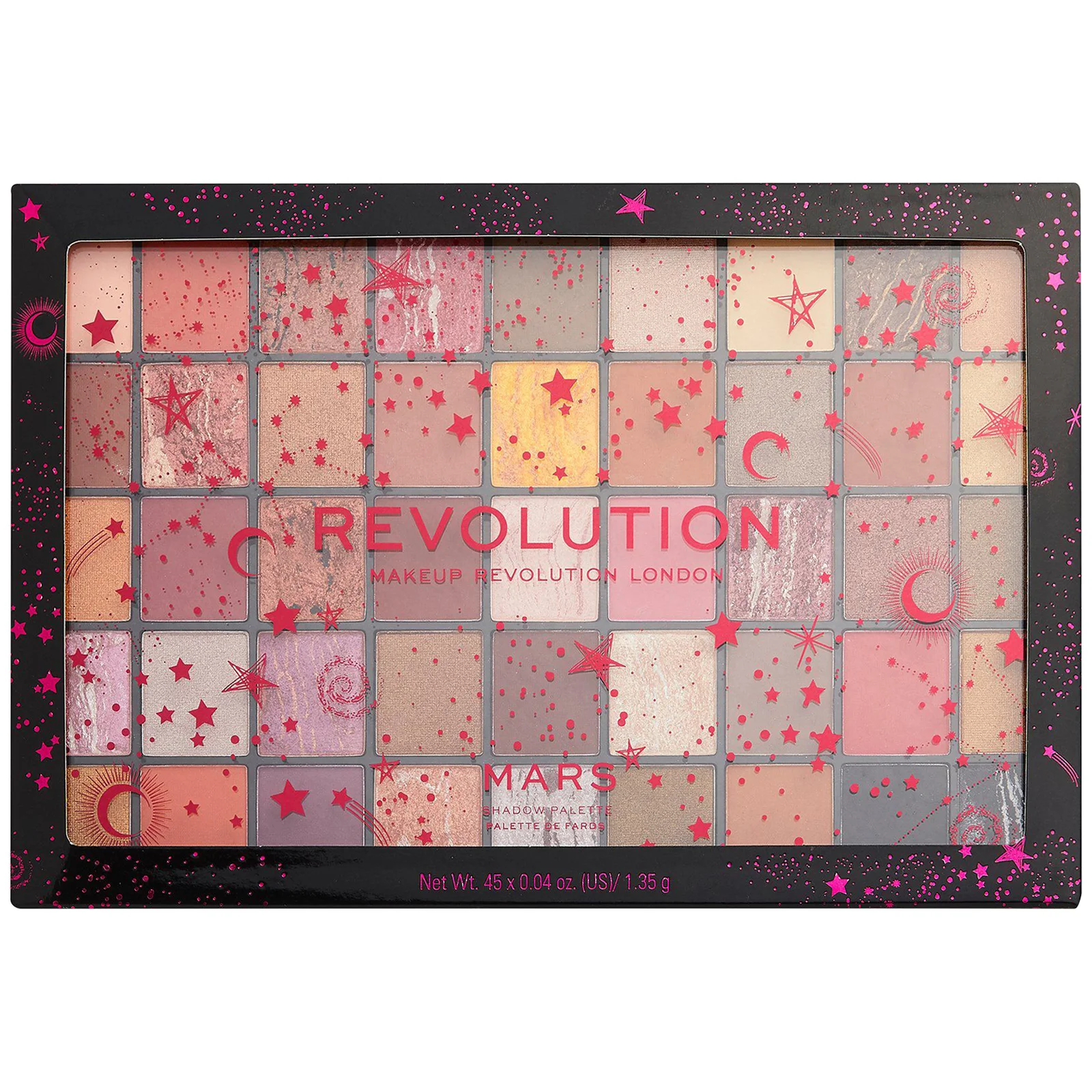 Φωτογραφία προϊόντος: Makeup Revolution Mars Eyeshadow Palette (60,8gr)