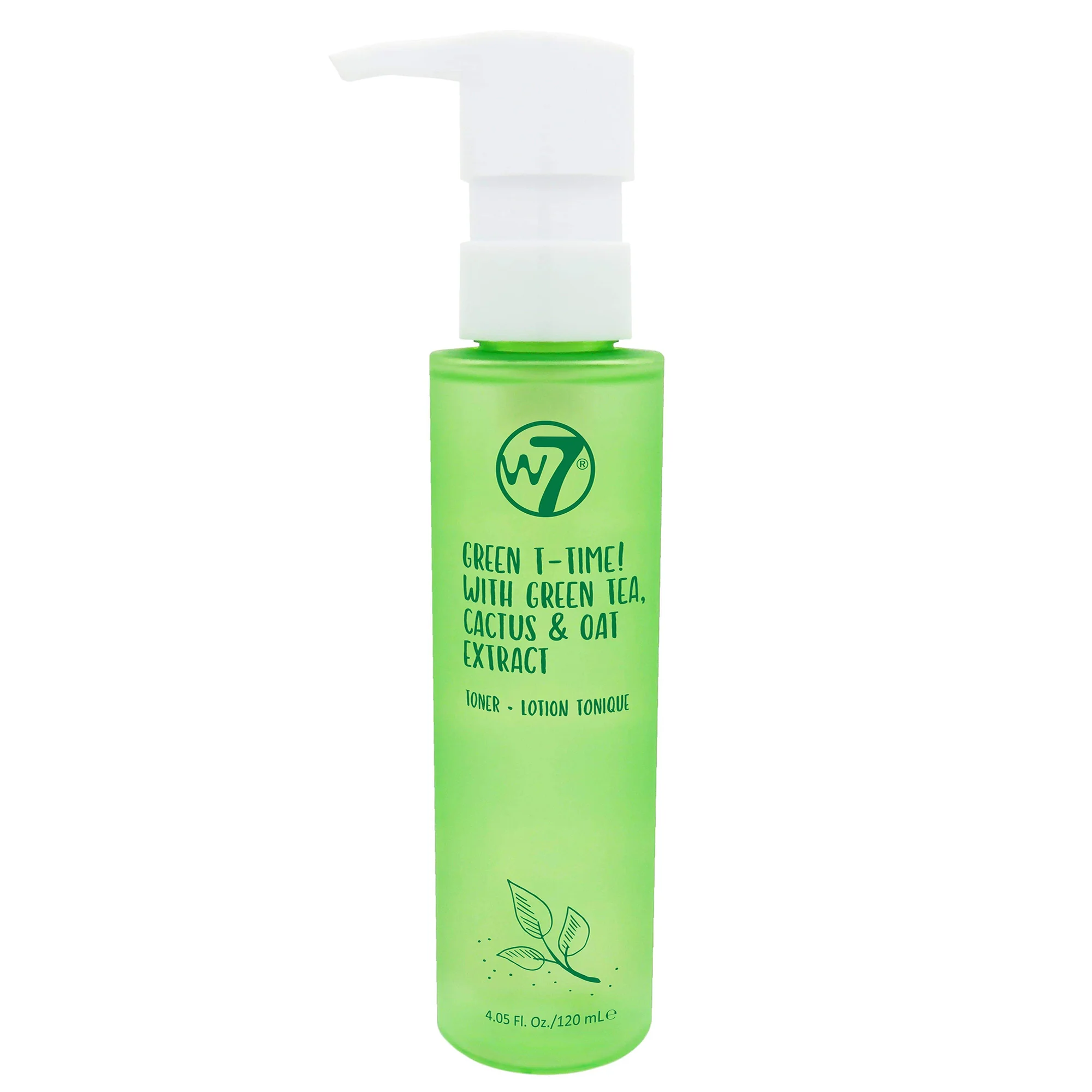 Φωτογραφία προϊόντος: W7 Cosmetics W7 Green T-Time! Face Toner (120ml)