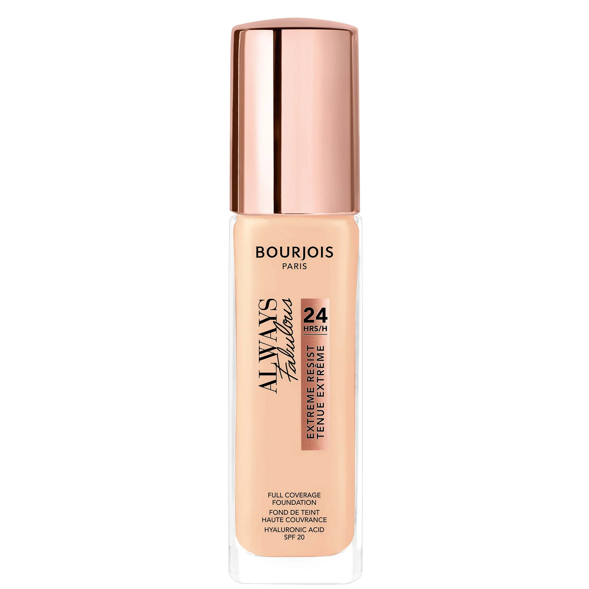 Φωτογραφία προϊόντος: Bourjois Always Fabulous Extreme Resist 24Hrs Foundation - 100 Rose Ivory (30ml)