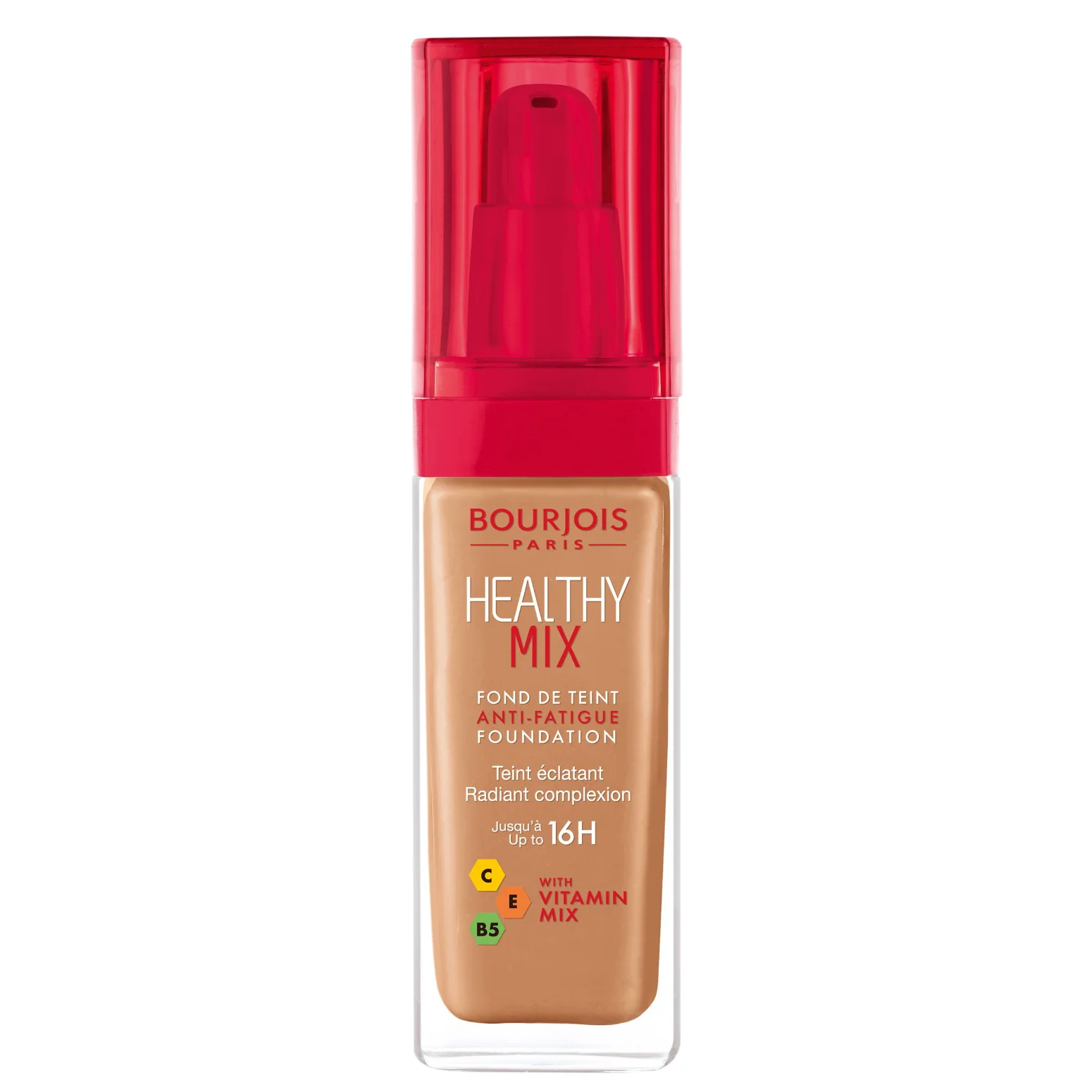 Φωτογραφία προϊόντος: Bourjois Healthy Mix Anti-Fatigue Foundation - 58 Caramel (30ml)