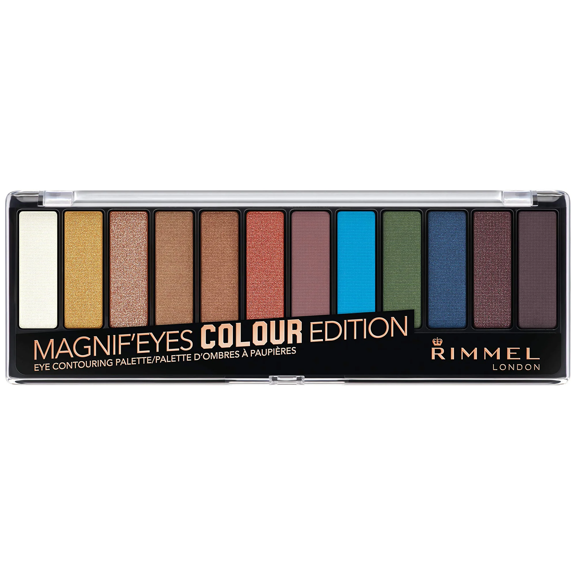 Φωτογραφία προϊόντος: Rimmel London Rimmel Magnif'Eyes Eyeshadow Palette - 004 Colour Edition (14,2gr)