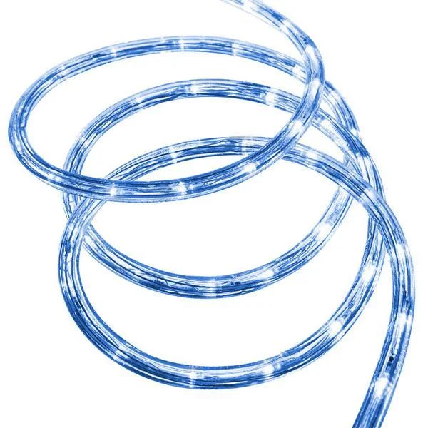 Φωτογραφία προϊόντος: Eurolamp Φωτοσωλήνας 220V Μπλε 10m IP44 Μονοκάναλος (600-22265)