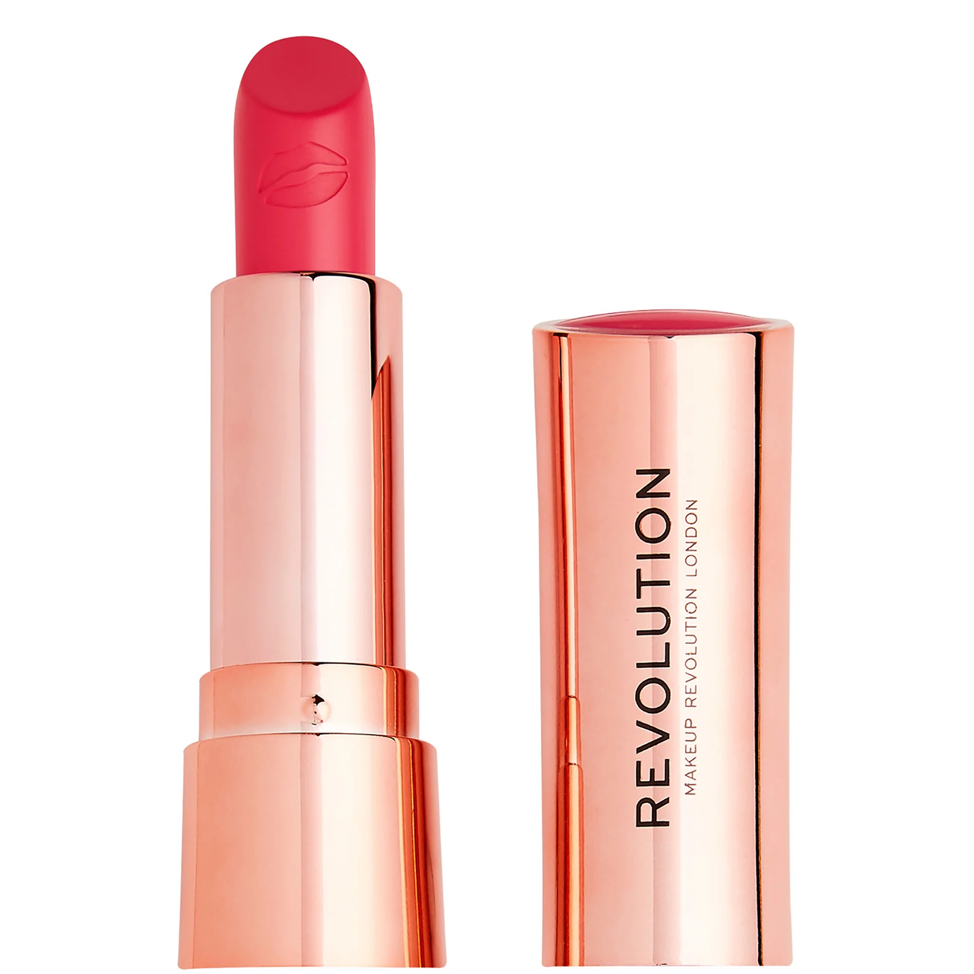 Φωτογραφία προϊόντος: Makeup Revolution Satin Kiss Lipstick - Cutie (3,5gr)