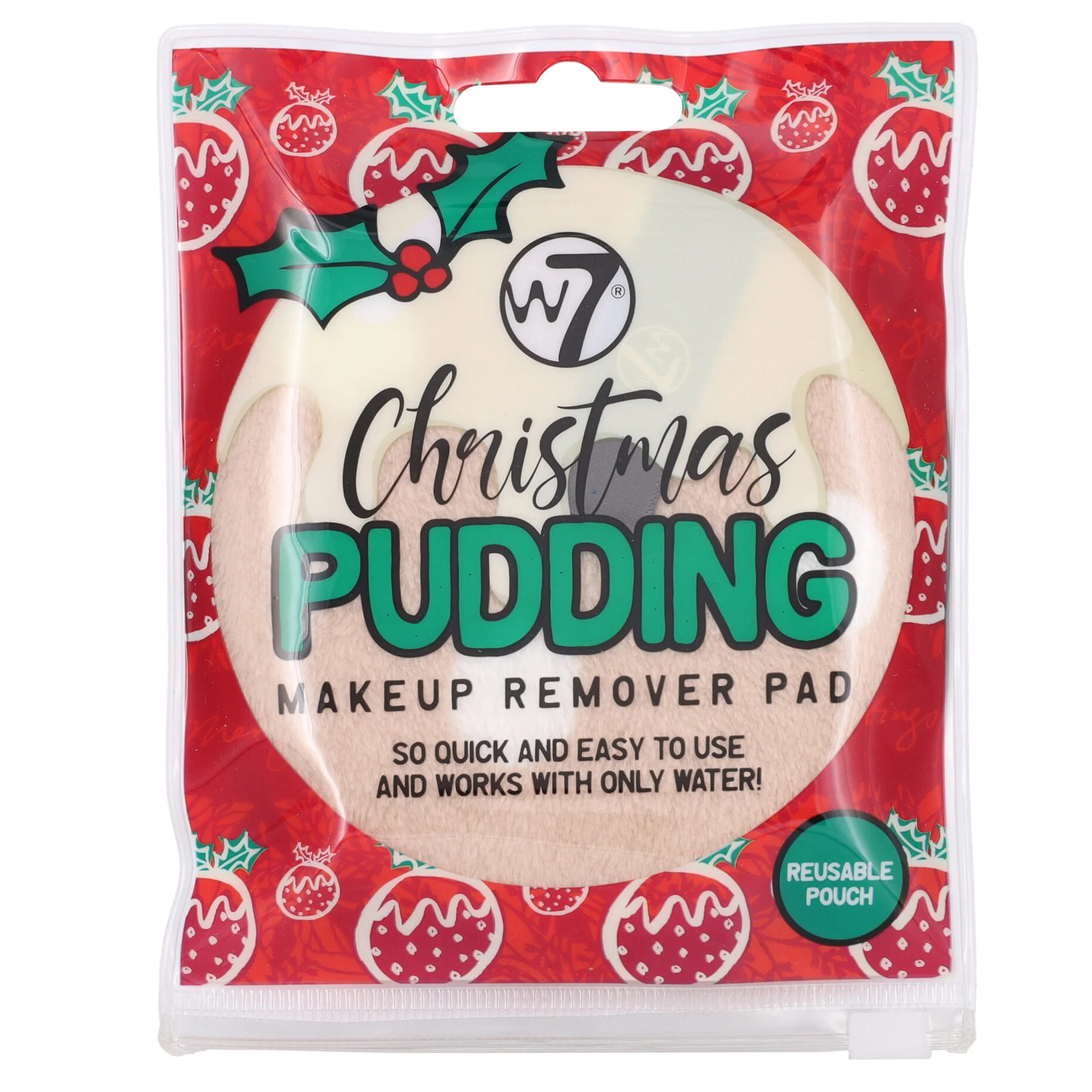 Φωτογραφία προϊόντος: W7 Cosmetics W7 Christmas Pudding Makeup Remover Cookie