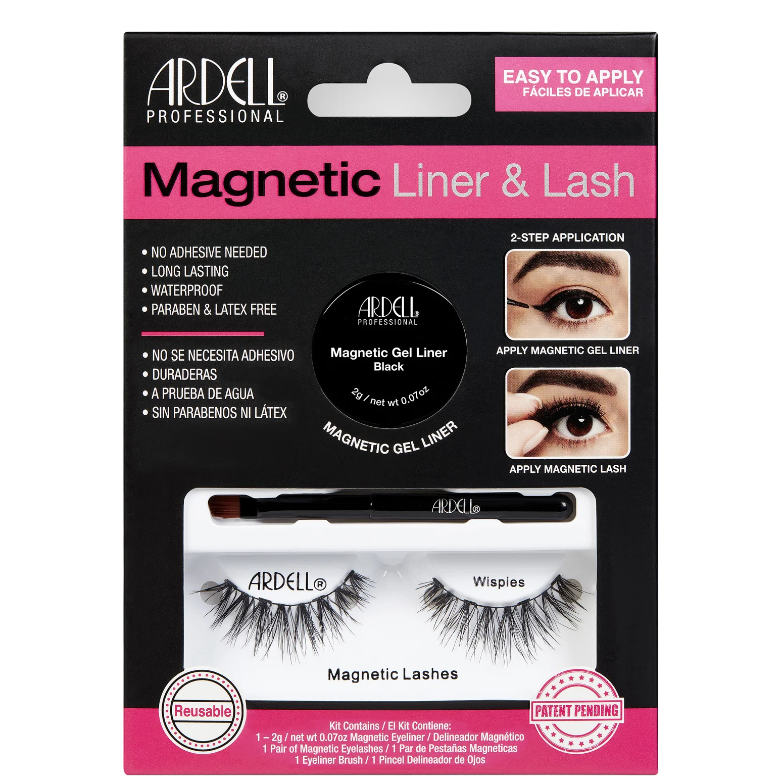 Φωτογραφία προϊόντος: Ardell Magnetic Liner & Lash Kit - Wispies