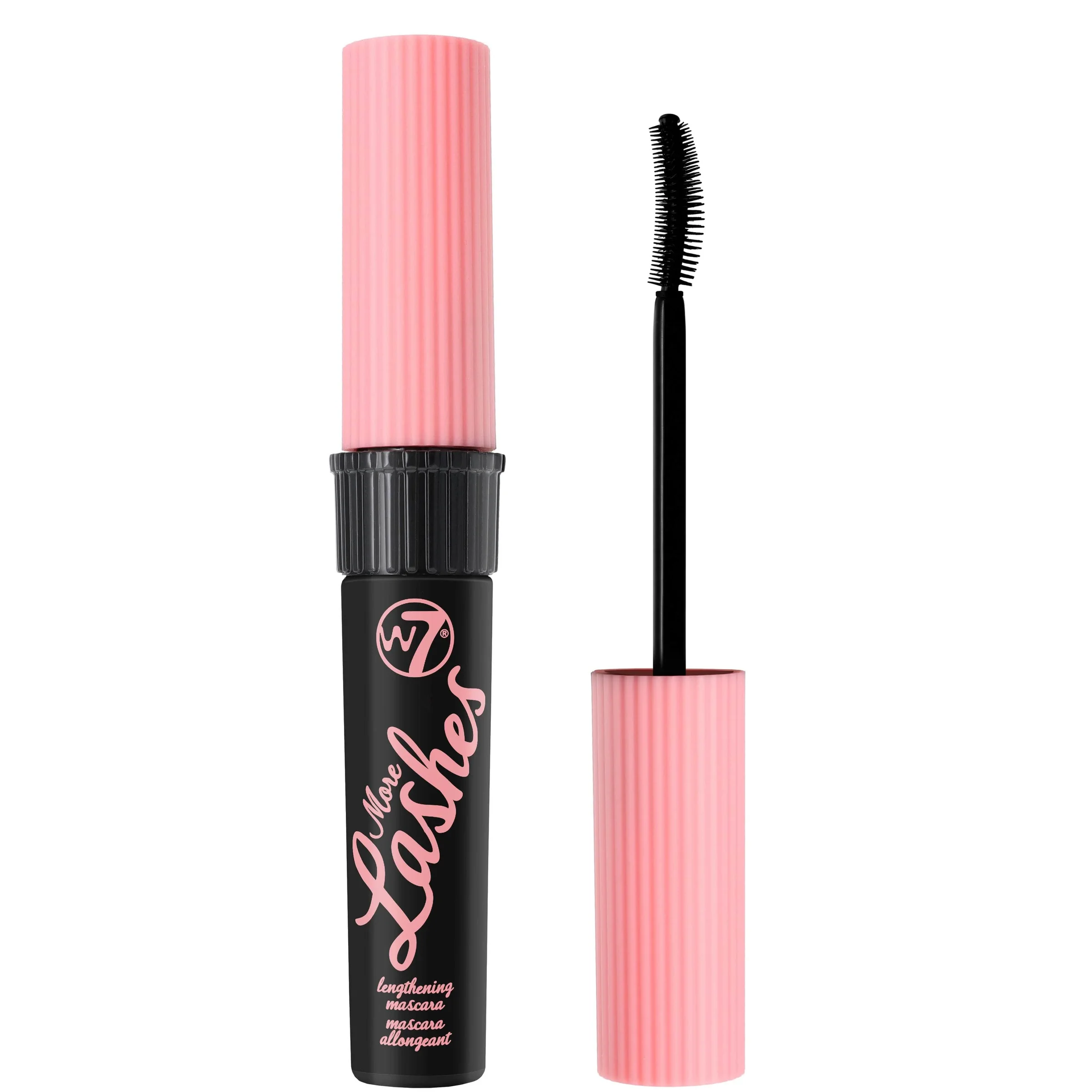 Φωτογραφία προϊόντος: W7 Cosmetics W7 More Lashes Lengthening Mascara - Black (12ml)
