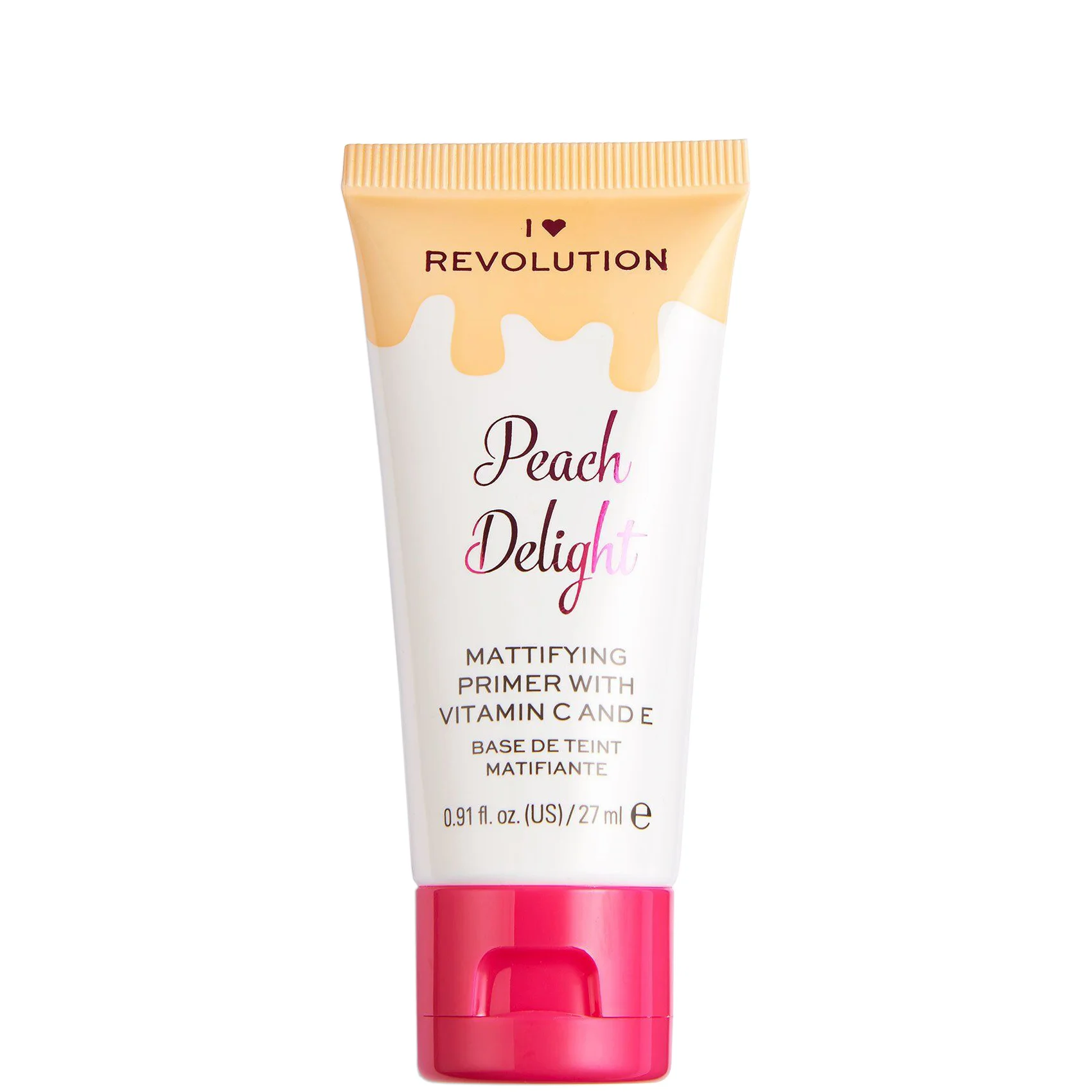 Φωτογραφία προϊόντος: Makeup Revolution I Heart Revolution Peach Delight Primer (27ml)