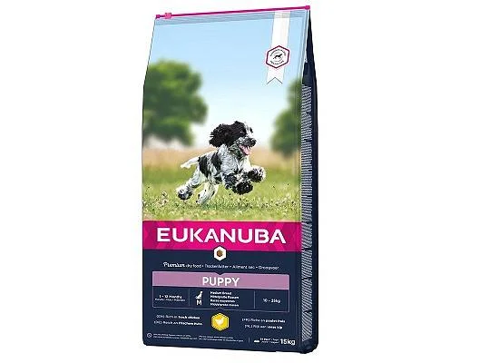 Φωτογραφία προϊόντος: Eukanuba Puppy Medium Breed Κοτόπουλο 12kgr