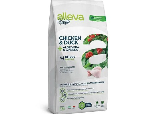Φωτογραφία προϊόντος: Alleva HOLISTIC CHICKEN & DUCK PUPPY MAXI DOG Μεγάλο 12kgr