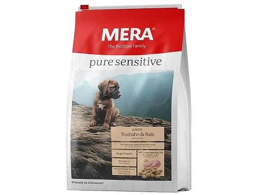 Φωτογραφία προϊόντος: Meradog Pure Sensitive Junior Turkey & Rice 12.5kgr