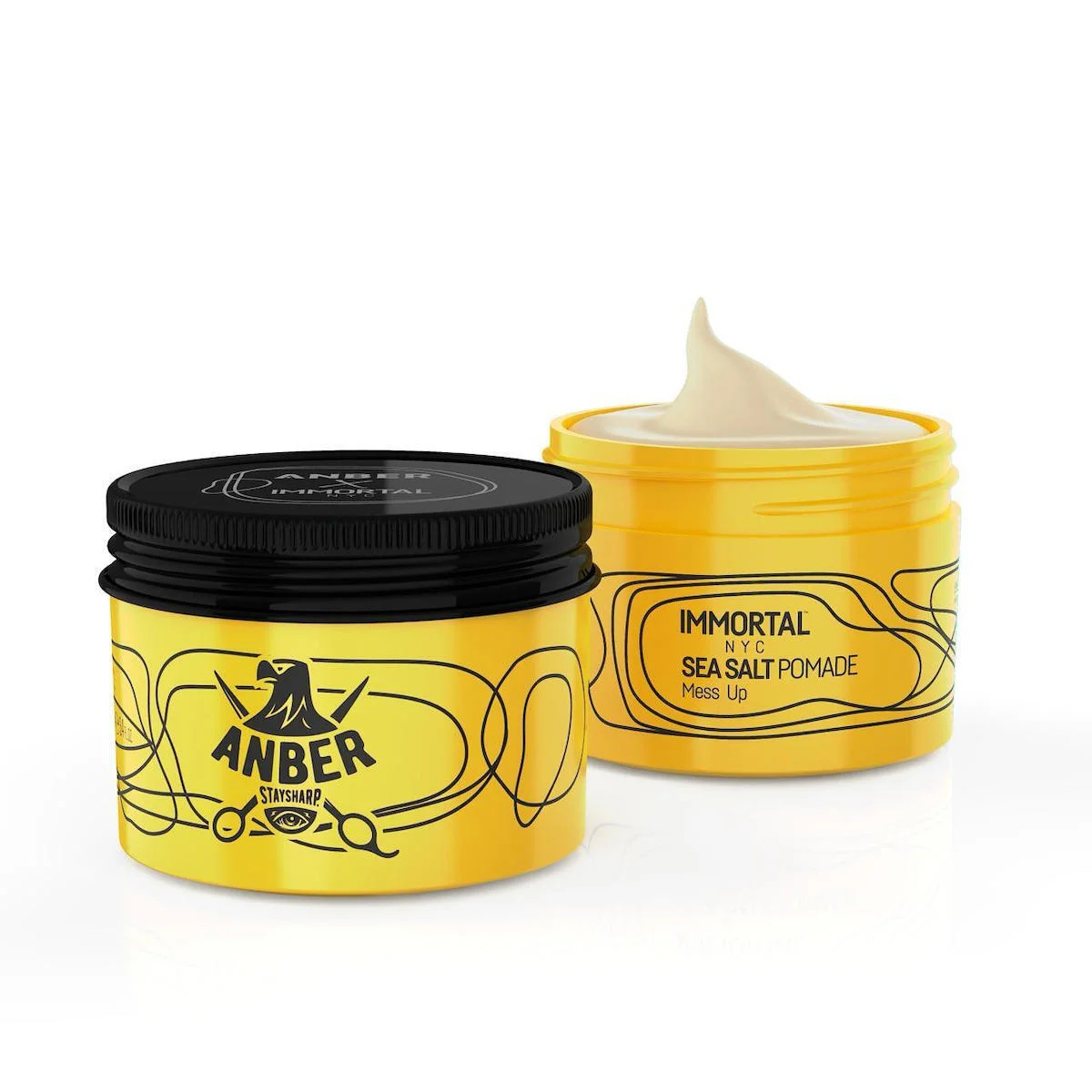 Φωτογραφία προϊόντος: Immortal NYC Sea Salt Pomade X Anber Staysharp 100ml