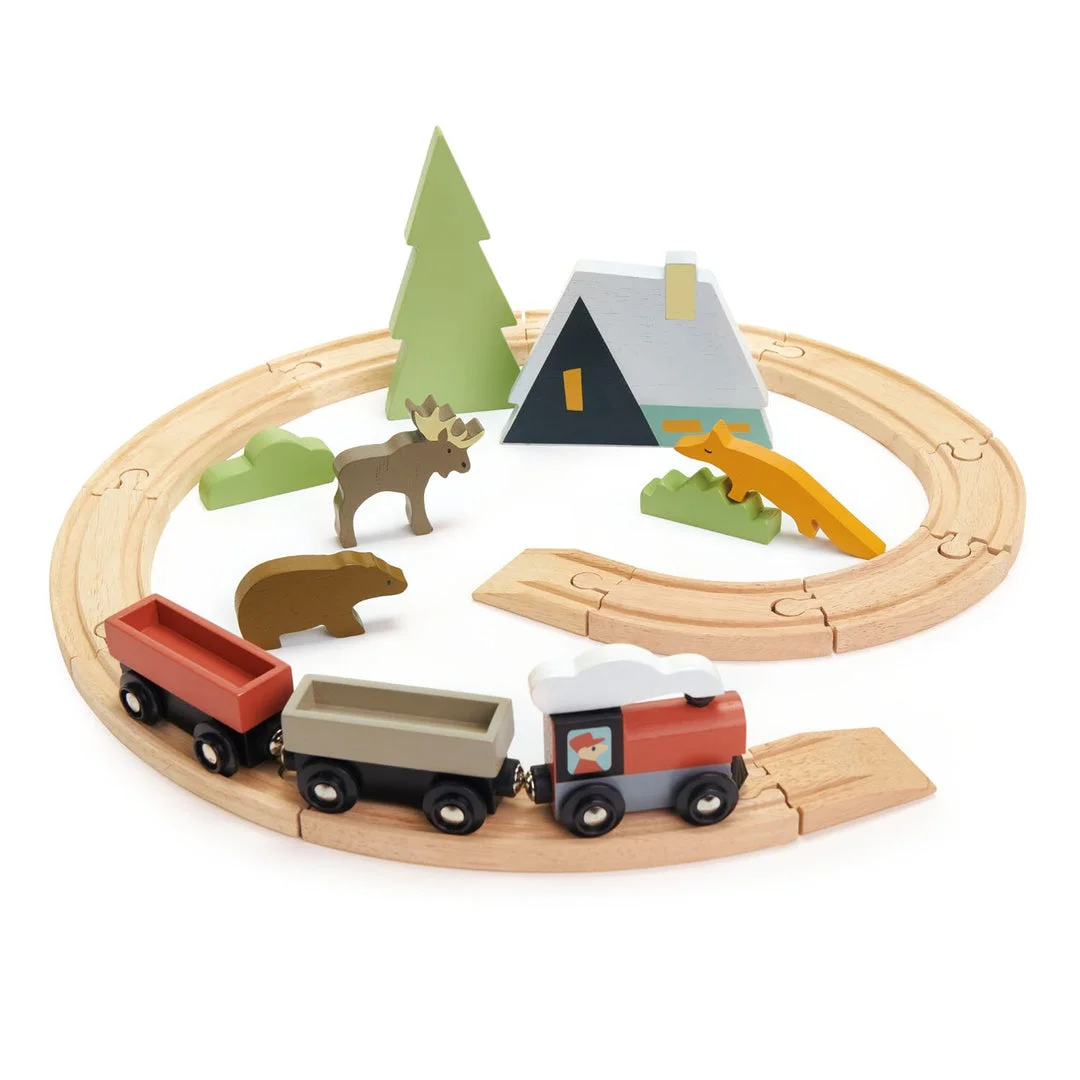 Φωτογραφία προϊόντος: Tender leaf Treetops Train Set - Τρενάκι