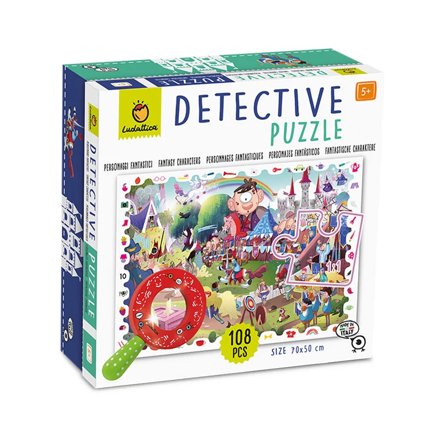 Φωτογραφία προϊόντος: Ludattica Detective Puzzle Εξερευνώ Φανταστικούς Χαρακτήρες
