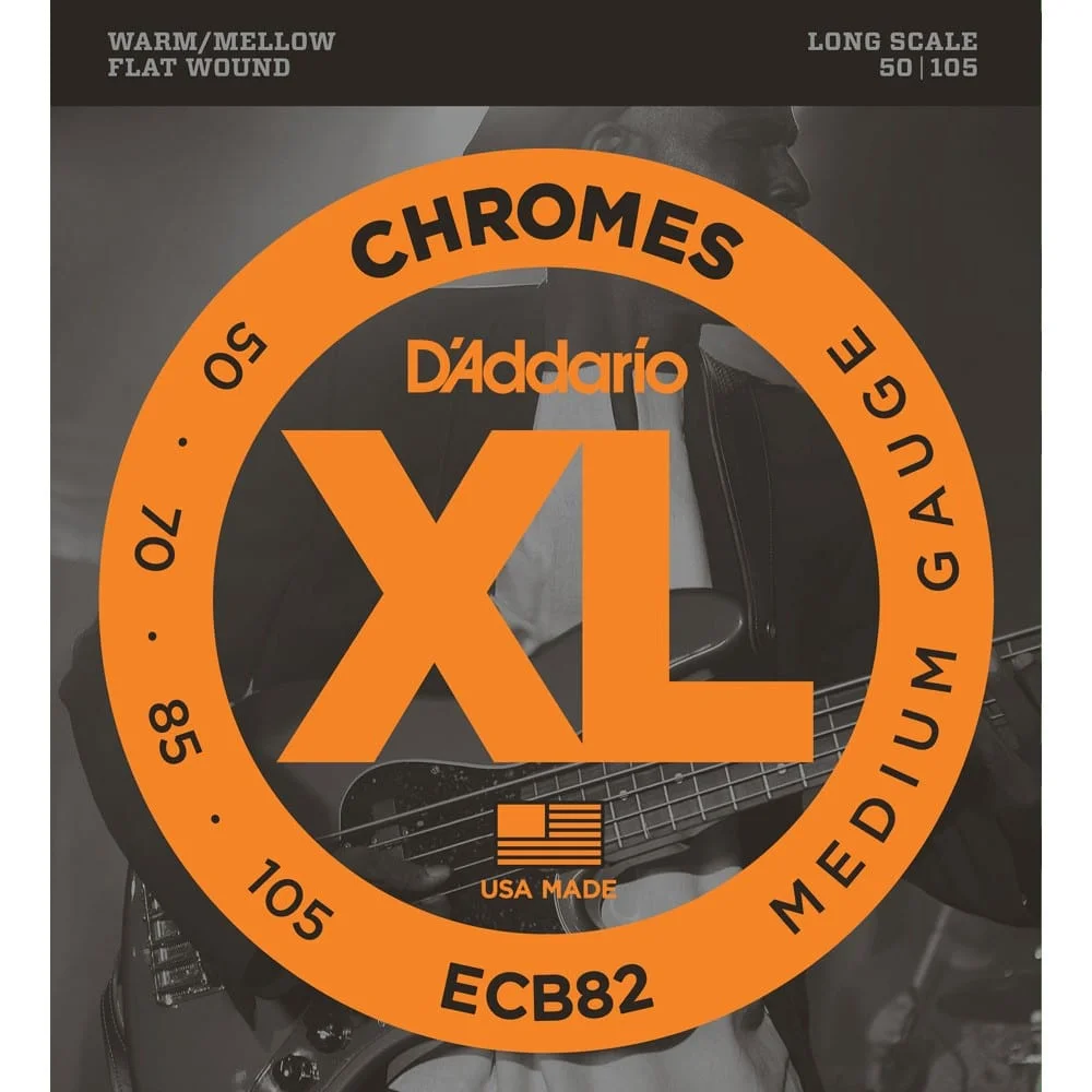 Φωτογραφία προϊόντος: D'ADDARIO Daddario ECB-82 Chromes 50-105