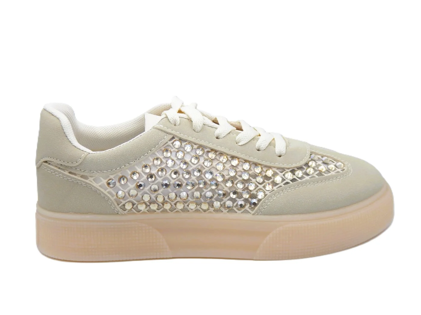 Φωτογραφία προϊόντος: ΓΥΝΑΙΚΕΙΑ SNEAKERS ΜΕ STRASS