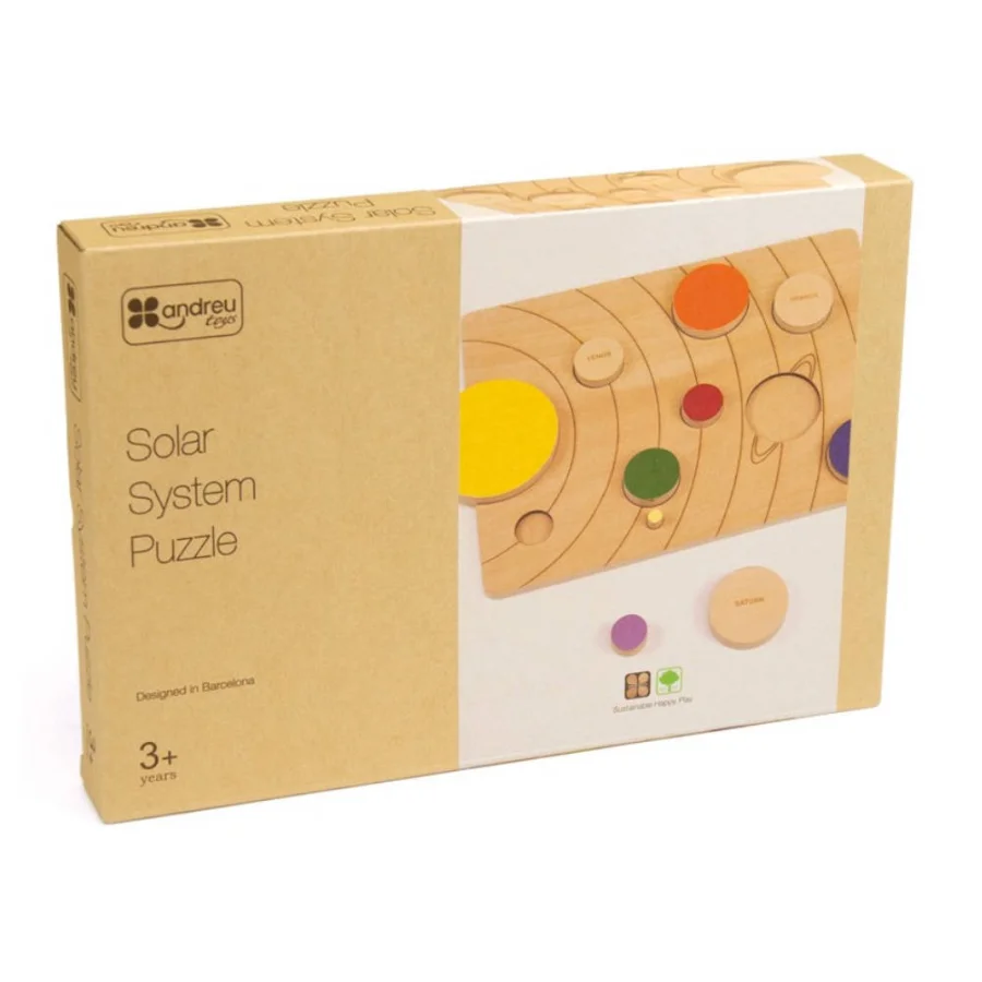 Φωτογραφία προϊόντος: Andreu Toys Solar System Puzzle (16111)