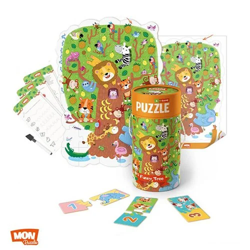 Φωτογραφία προϊόντος: Dodo Mon Puzzle +amp; Games - Το Αστείο Δέντρο DO200115