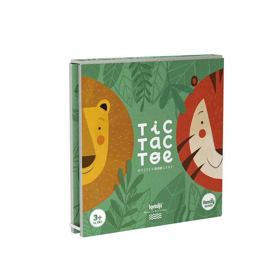 Φωτογραφία προϊόντος: Londji Επιτραπέζιο Tic Tac Toe - Lion/Tiger