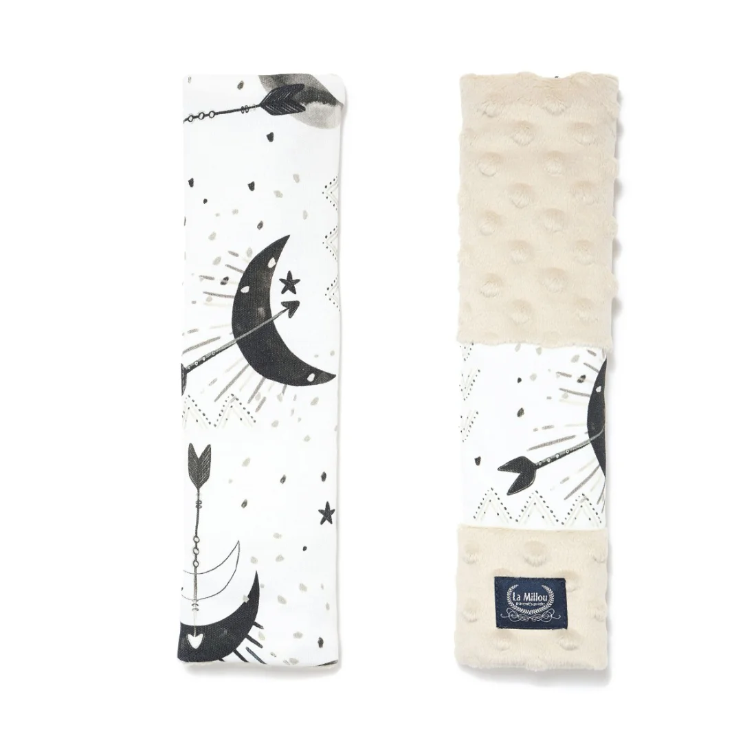 Φωτογραφία προϊόντος: La Millou Jersey Seat Belt Cover Κάλυμμα Ζώνης Bright Luna - Sand