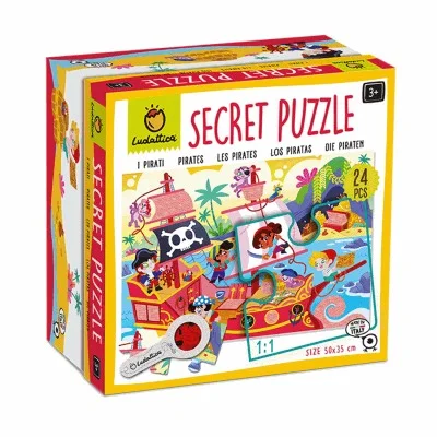 Φωτογραφία προϊόντος: Ludattica Secret Puzzle Ανακαλύπτω τους Πειρατές