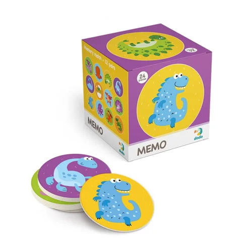 Φωτογραφία προϊόντος: Dodo Toys Mini Memo - Παιχνίδι Μνήμης Δεινόσαυροι
