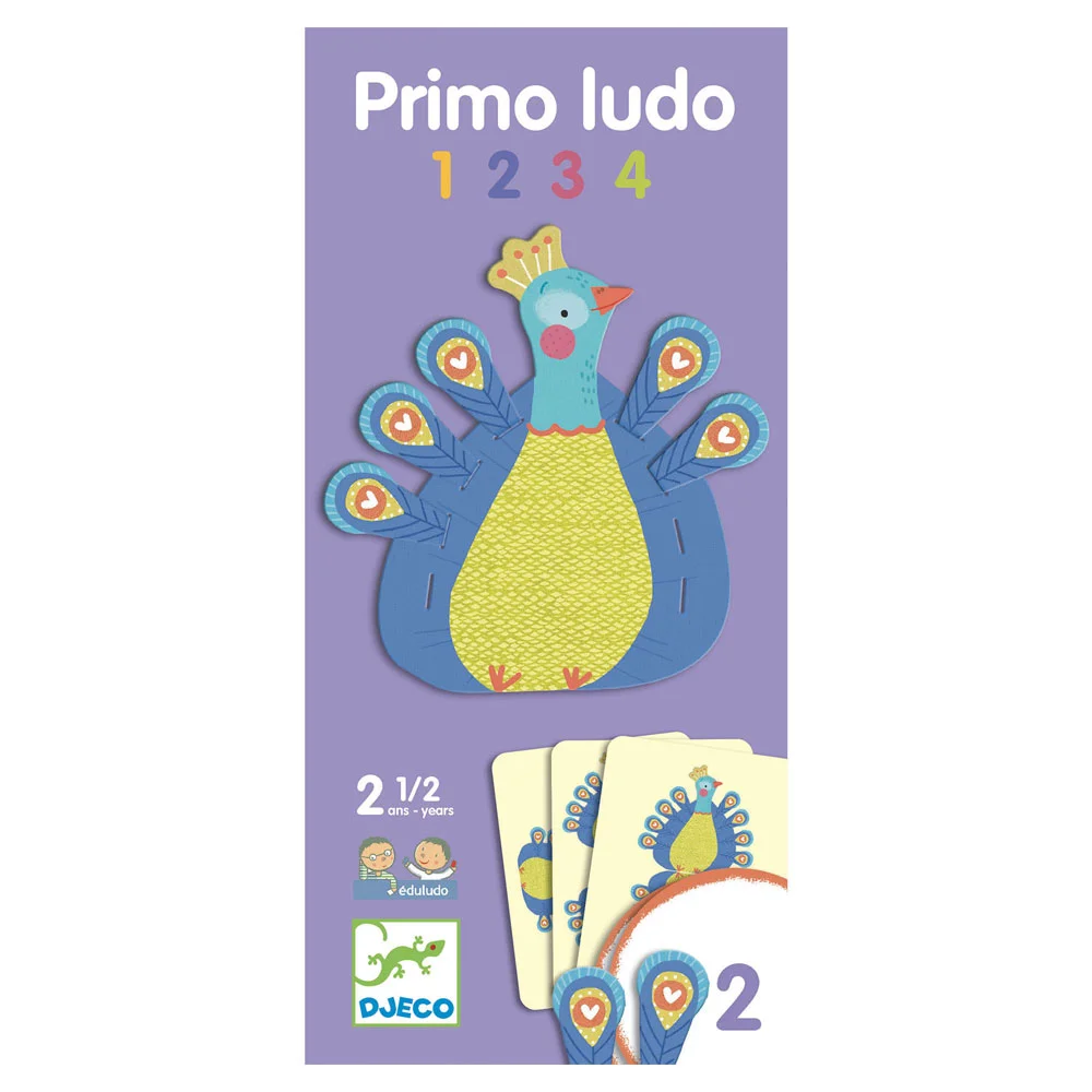 Φωτογραφία προϊόντος: Djeco Επιτραπέζιο Primo Ludo Μαθαίνω να μετράω 1-3