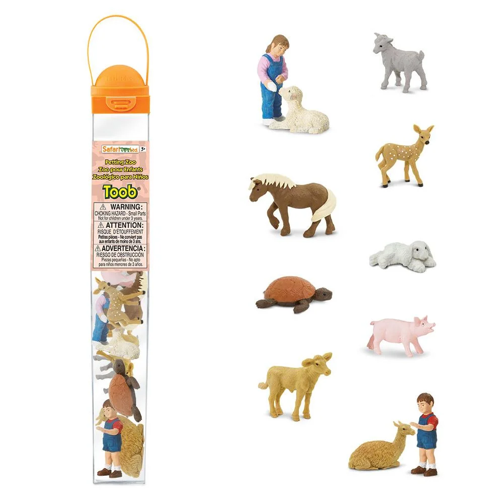 Φωτογραφία προϊόντος: Safari Toobs - Μινιατούρες Safari - Petting Zoo - Χαδιάρικα Ζώα Φάρμας