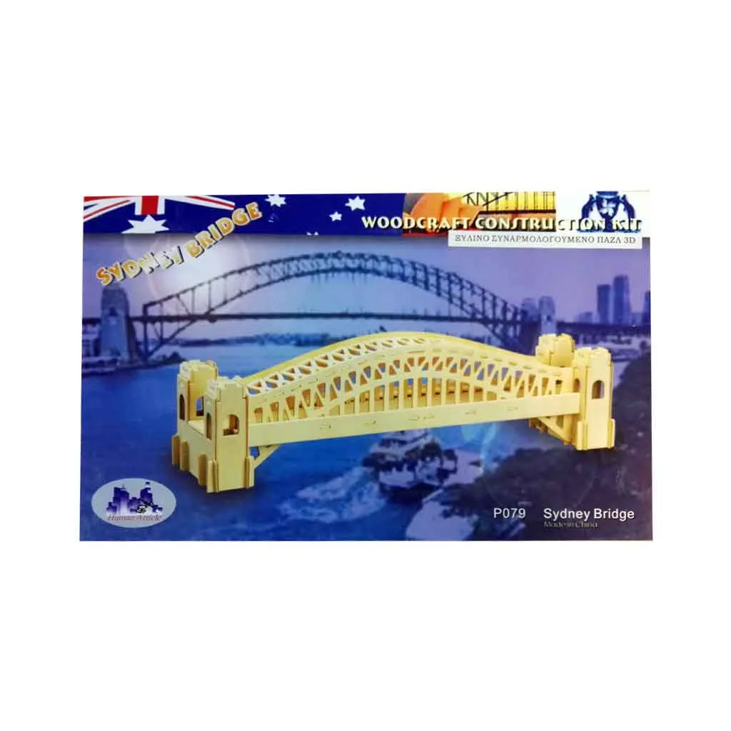 Φωτογραφία προϊόντος: 3D Ξύλινη Κατασκευή ANELIXI Sydney Bridge 54pcs P079