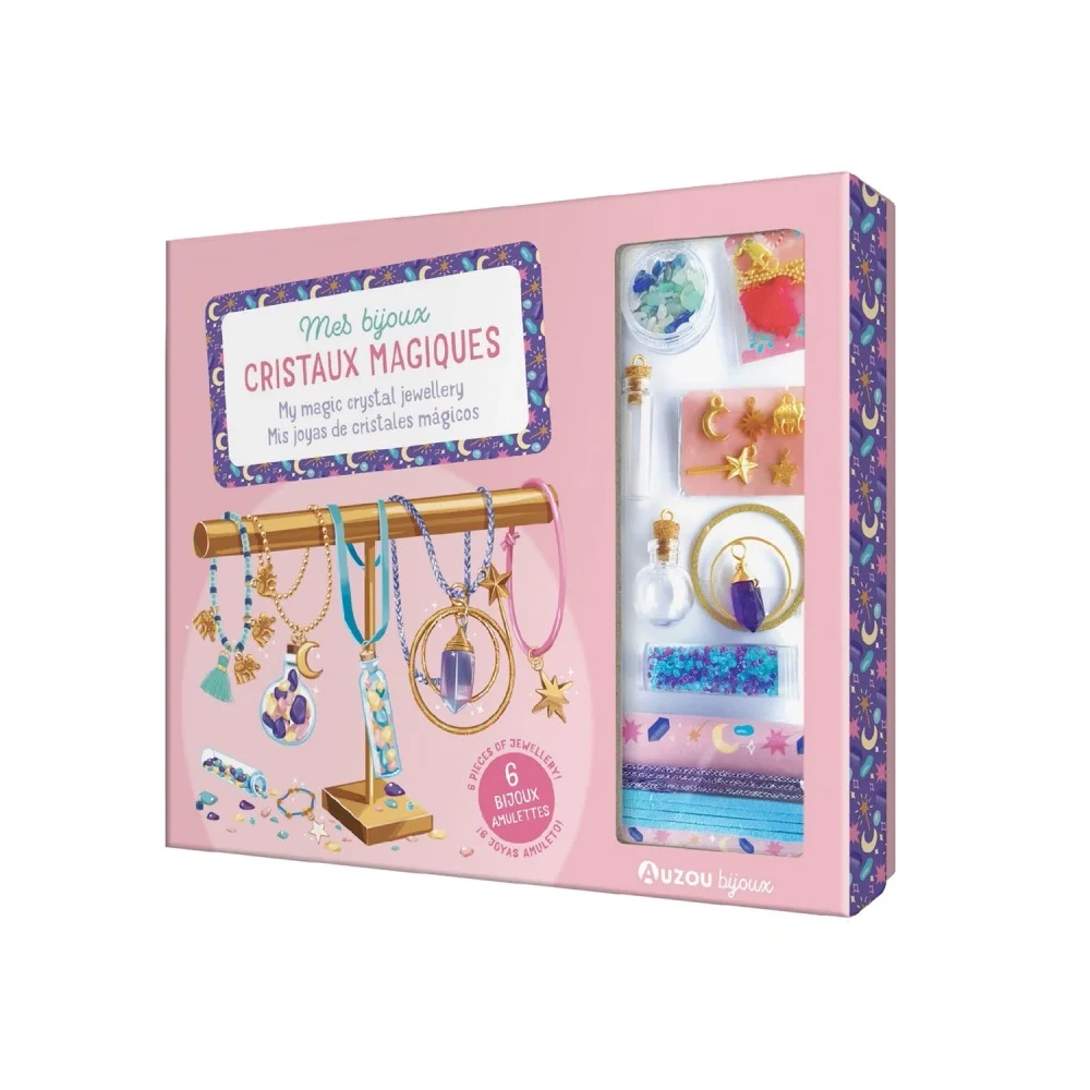 Φωτογραφία προϊόντος: Auzou The Jewellery Factory - My Magic Crystal Jewelry - Κατασκευάζω Κοσμήματα με Μαγικούς Κρυστάλλους