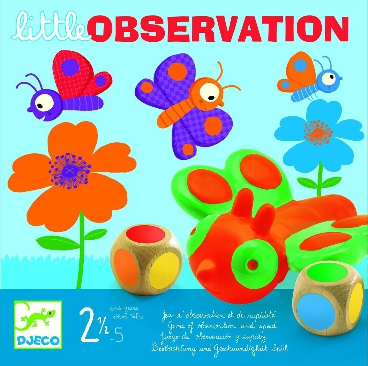 Φωτογραφία προϊόντος: Djeco Little Observation Επιτραπέζιο ανακαλύπτοντας τις πεταλούδες στο λιβάδι