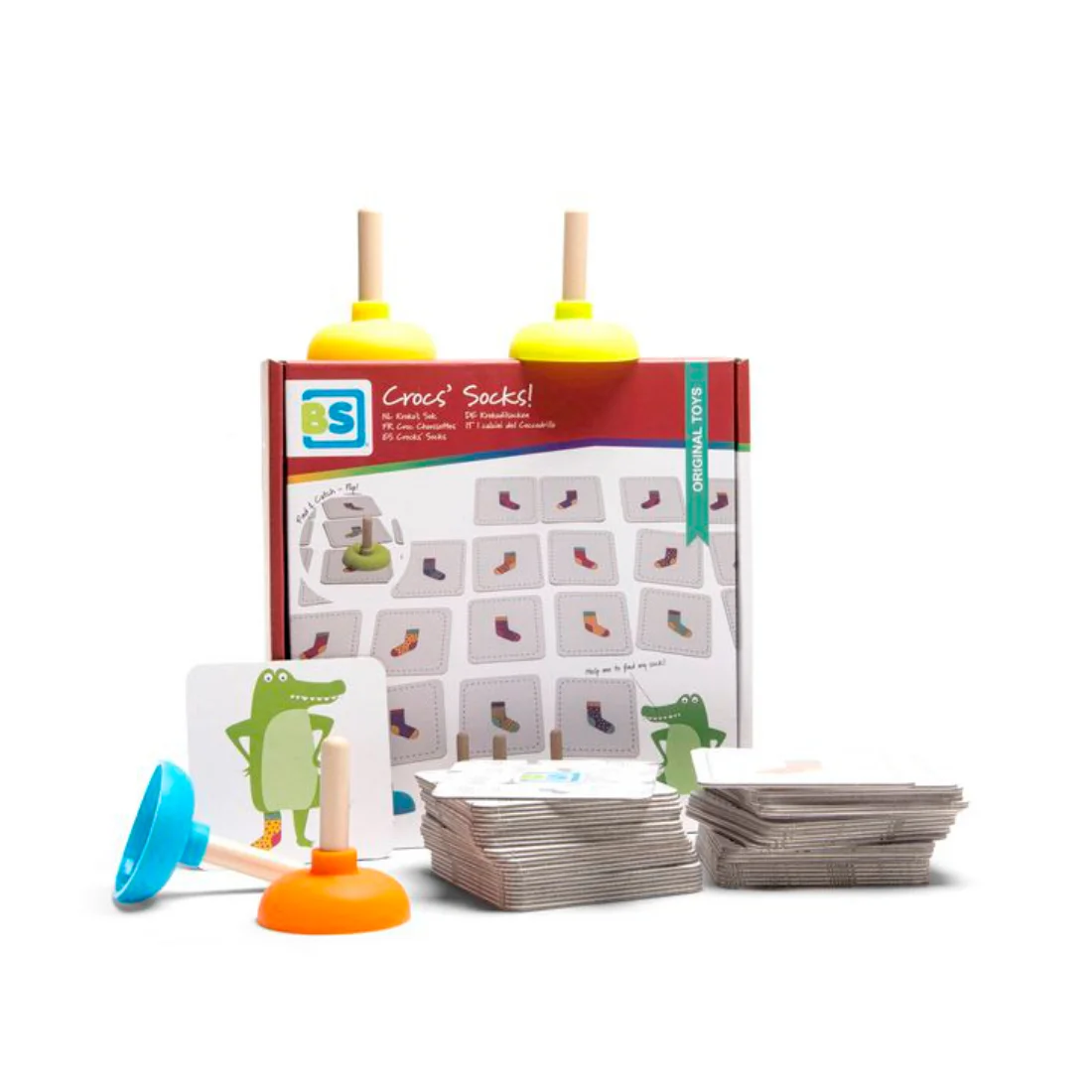 Φωτογραφία προϊόντος: BS Toys - Crocs’ Socks – ΚροκοΚάλτσες!