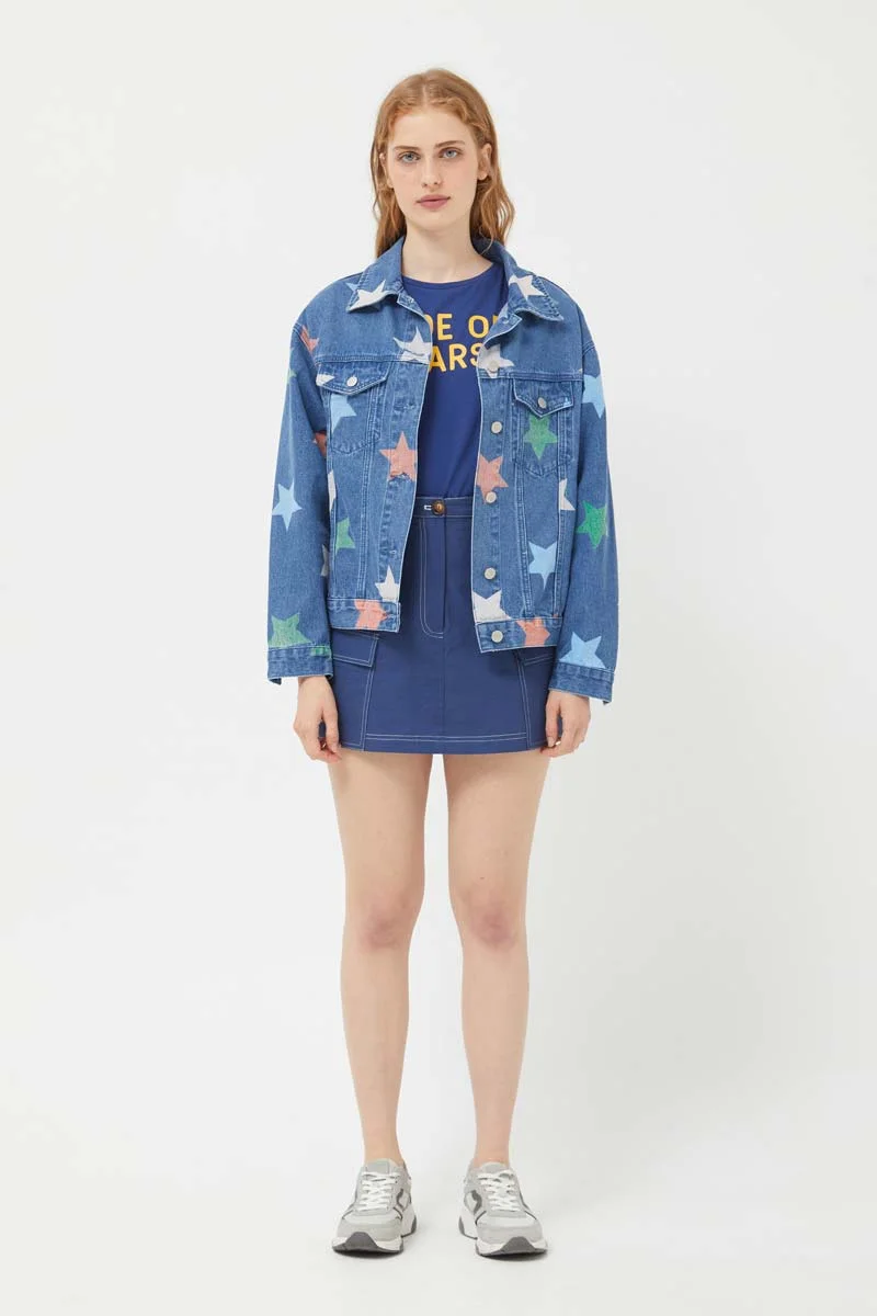 Φωτογραφία προϊόντος: Φούστα Mini Compania Fantastica Navy Blue