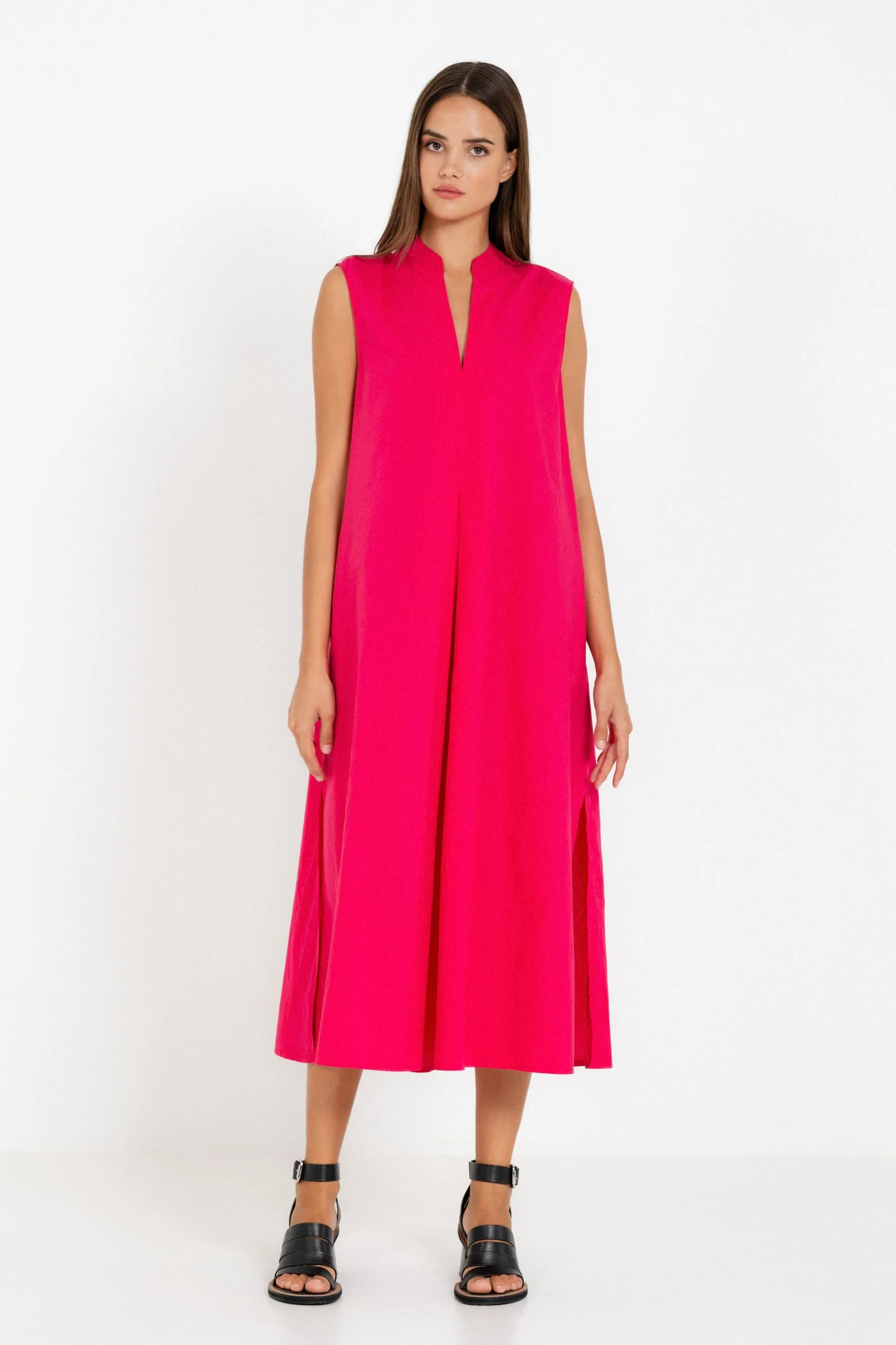 Φωτογραφία προϊόντος: Philosophy Φόρεμα Maxi Poplin Sleeveless GREEN