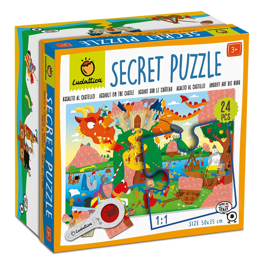 Φωτογραφία προϊόντος: Ludattica Secret Puzzle - Assault on the Castle