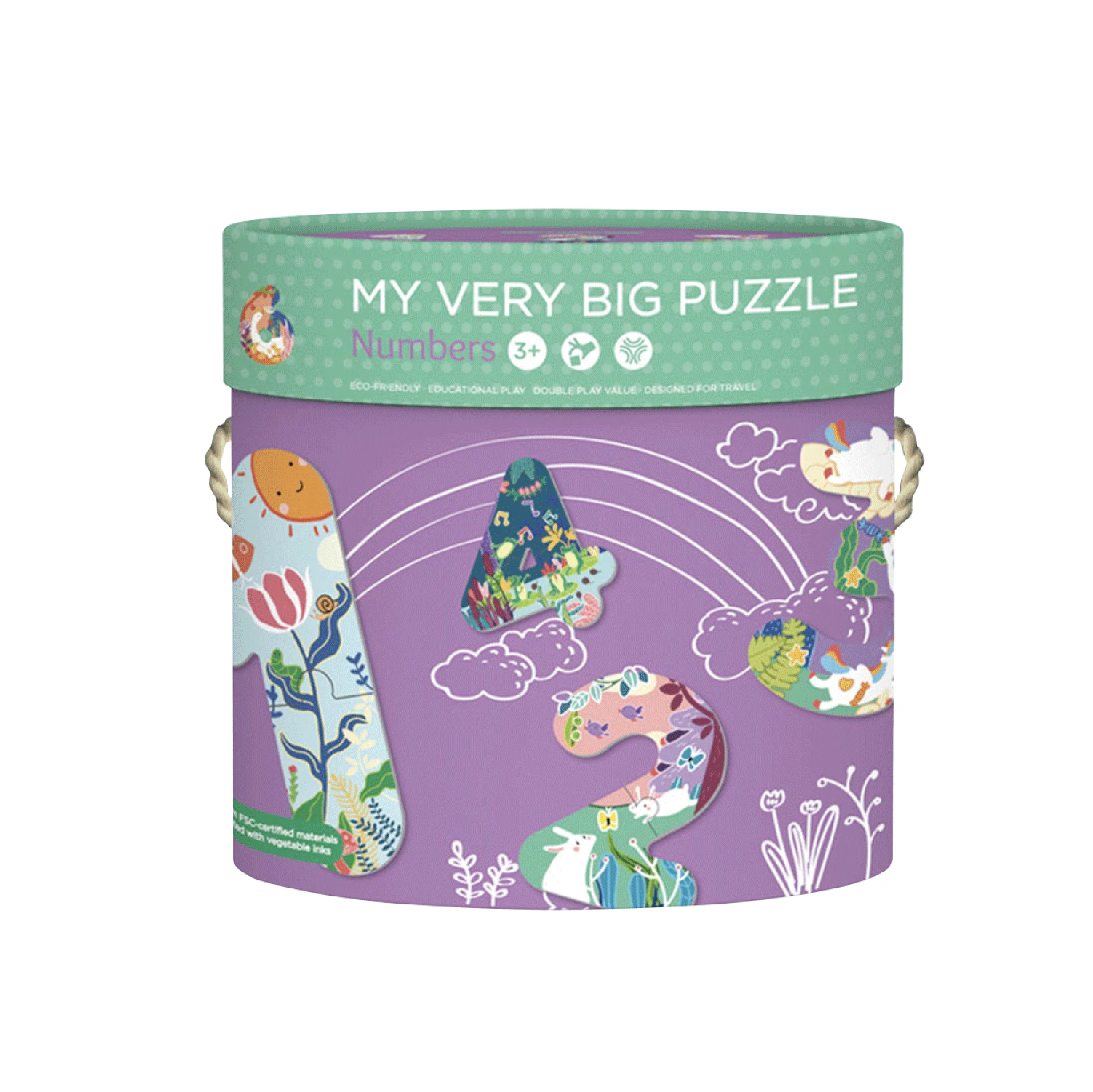 Φωτογραφία προϊόντος: mierEdu My Very Big Puzzle - Numbers