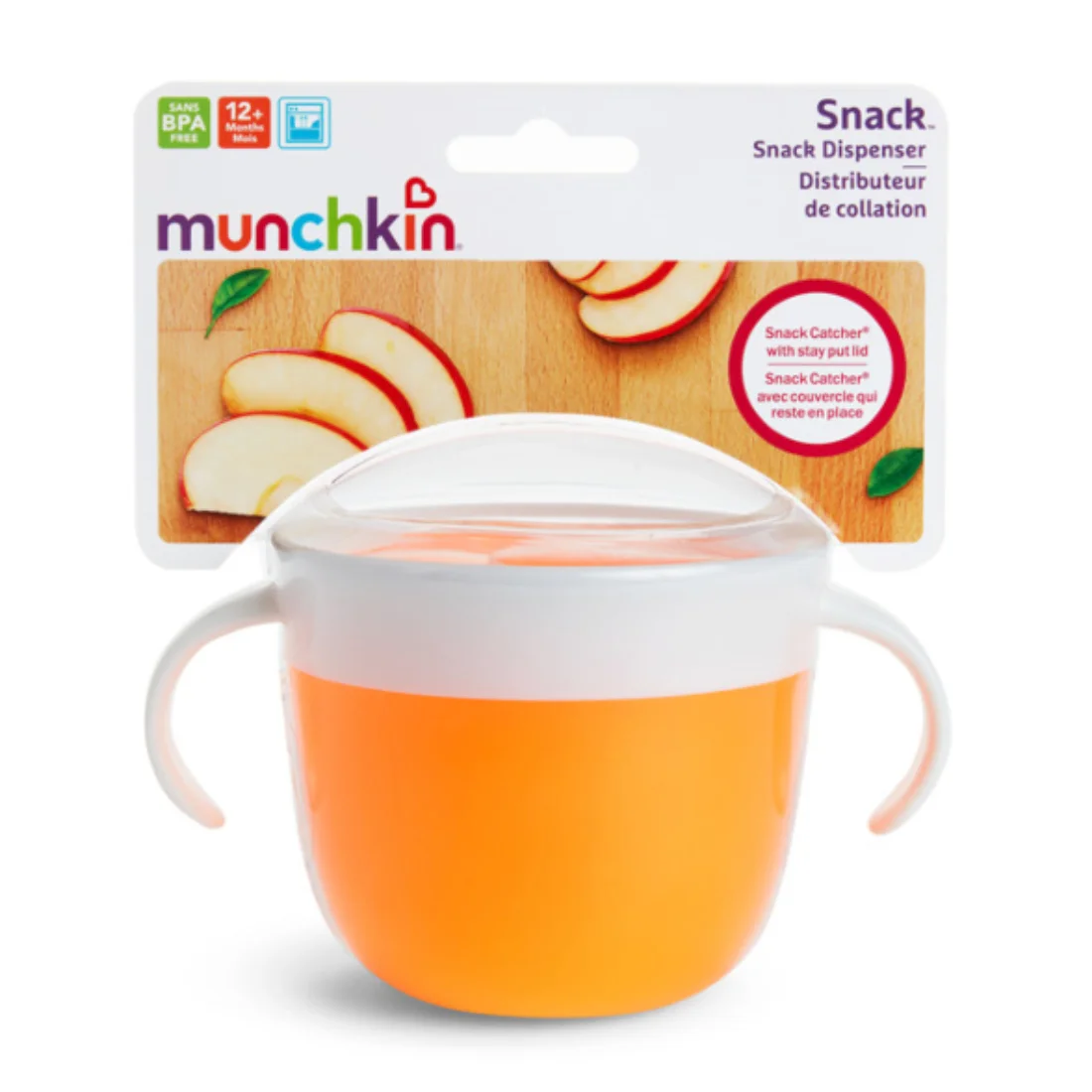 Φωτογραφία προϊόντος: Munchkin Δοχείο Πορτοκαλί "Snack" από Πλαστικό για 12+ μηνών Μπλε munchkin snack catcher