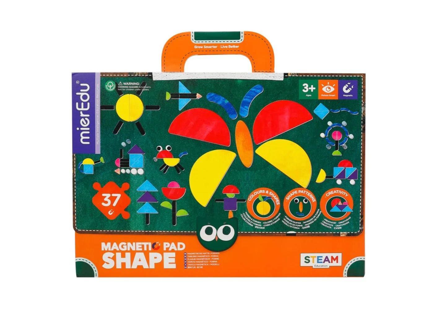 Φωτογραφία προϊόντος: mierEdu Magnetic Pad - Shape Puzzle