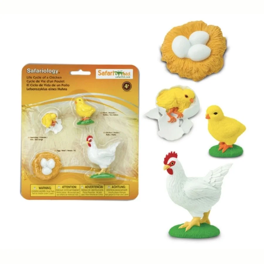 Φωτογραφία προϊόντος: Safari - Μινιατούρες Safari - Life Cycle of a Chicken - Κύκλος Ζωής ενός Κοτόπουλου