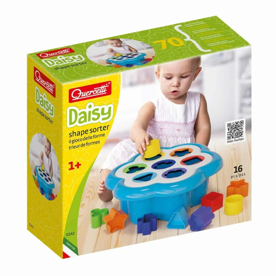 Φωτογραφία προϊόντος: Quercetti Daisy Shape Sorter (00242)