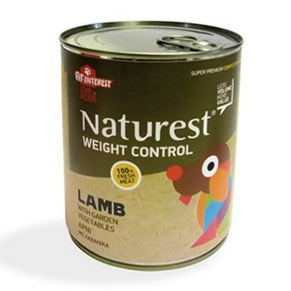 Φωτογραφία προϊόντος: Pet Interest Naturest Weight Control Lamb +amp; Garden Vegetables 6 x 800gr (5 + 1 ΔΩΡΟ)