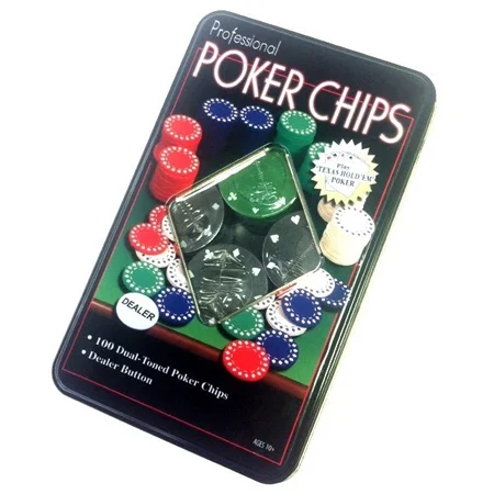 Φωτογραφία προϊόντος: Zita Toys Σετ 100 Μάρκες Poker 50mm / 11.5gr σε Μεταλλικό Κουτί