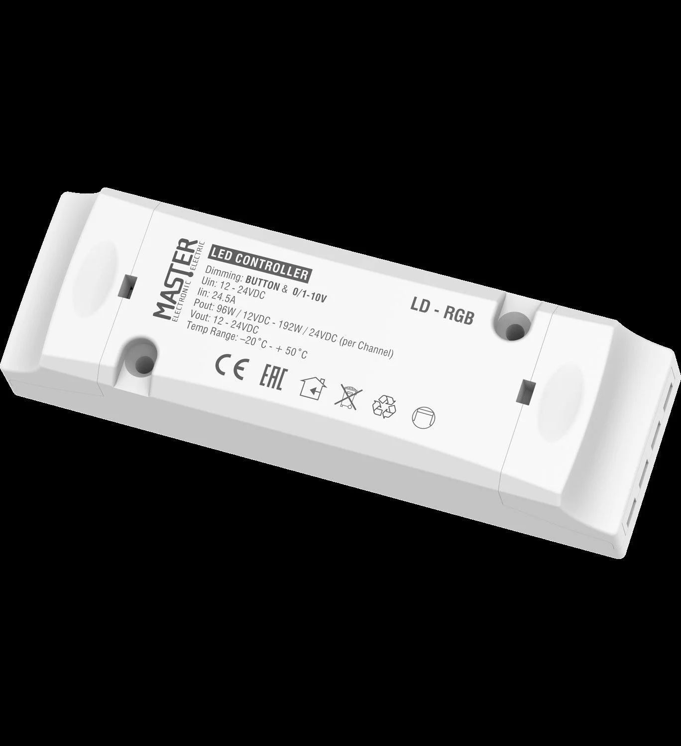 Φωτογραφία προϊόντος: LED CONTROLLER 12-24VDC RGB 3CHANEL 250W ( BUTTON--1-10V )