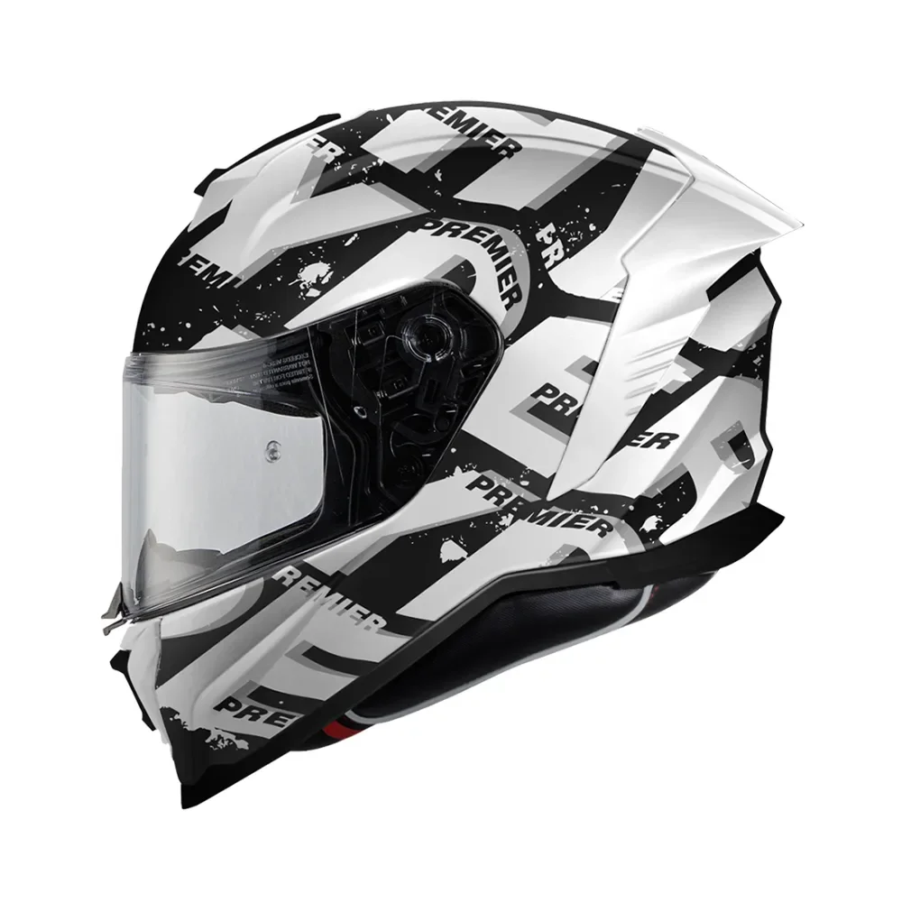 Φωτογραφία προϊόντος: ΚΡΑΝΟΣ FULL FACE HYPER SR8BM BLACK/WHITE ECE 22.06 | PREMIER